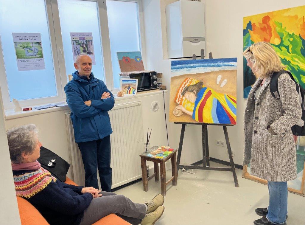 Offenes Atelier von Barbara und Destan Gashi, 2024